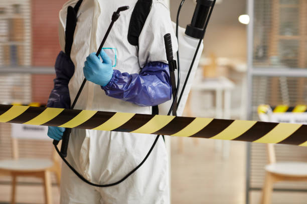 Professional Biohazard technician working in Hasty, AR